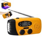 Radio durgence solaire manivelle am / fm / wb avec torche 3 led charge solaire et dynamique batterie ... Radio durgence solaire manivelle am / fm / wb avec torche 3 led charge solaire et dynamique batterie ...