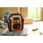 Radio et enceinte de chantier - thomson - bluetooth - 30 watts - rsistant aux claboussures - aux in ...