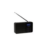Radio fm / dab + - dab - 33black - compacte - noir - 20 stations préréglées - rds Radio fm / dab + - dab - 33black - compacte - noir - 20 stations préréglées - rds