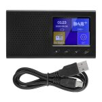 Radio fm portable dab bluetooth numrique avec lecteur de musique mp3 cran lcd couleur