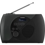Radio fm - thomson - dab - gris et noir Radio fm - thomson - dab - gris et noir