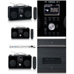 Radio internet dab + / fm - lenco - pir - 645bk - bluetooth 4. 2 - batterie rechargeable 4400mah - �cran ...