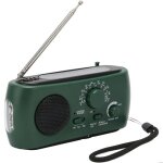 Radio portable fm / am / swradio durgence mto 800mah manivelle / pile et secteur / solar poste radio ...