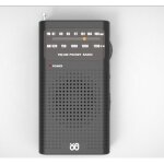 Radio portable poste radio transistor radio de poche petite fm am radio et haut - parleur excellente ...