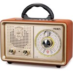 Radio portablej - 110 poste radio vintage bluetooth fm / am / (mw) / swdesign en bois classique radio ...