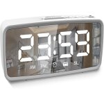 Radio rveil digital - twinsim - didi - 15 niveaux de volume - alimentation pile & cble - double alarme ...