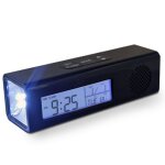 Radio rveil fishtec light & soft - calendrier et temprature