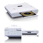 Radio - rveil fm - lenco - kcr - 150 - bluetooth - lecteur cd - tlcommande