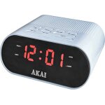 Radio - rveil fm pll - akai - modle led 09 - double rveil - fonction snooze - usb 5v / 1a
