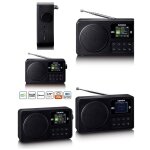 Radio réveil portable dab + / fm - lenco - pdr - 033bk - bluetooth 5. 3 - Écran tft 177 - autonomie 10h ... Radio réveil portable dab + / fm - lenco - pdr - 033bk - bluetooth 5. 3 - Écran tft 177 - autonomie 10h ...