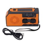 Radio solaire à main chargeur durgence lampe de poche led radio étanche ipx3 avec manivelle batterie ... Radio solaire à main chargeur durgence lampe de poche led radio étanche ipx3 avec manivelle batterie ...