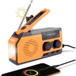 Radio solaire à manivelle radio durgence à dynamo avec chargement solaire manivelle batterie 5000 mah ... Radio solaire à manivelle radio durgence à dynamo avec chargement solaire manivelle batterie 5000 mah ...