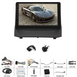 Radio st�r�o de voiture 9 pouces 4 + 64 go avec navigation gps + wifi + cam�ra compatible pour ford fiesta ...