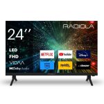 Radiola - ra24a2 - tv led fhd 24 (60cm) - 12 v - smart vidaa - molotov netflix prime video disney + - ...