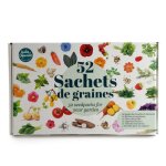 Radis et capucine - coffret 52 sachets de graines  semer