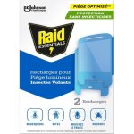 Raid essentials anti moucherons recharge pour piège lumineux - moucherons et mites - sans insecticides ... Raid essentials anti moucherons recharge pour piège lumineux - moucherons et mites - sans insecticides ...