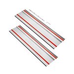 Rail de guidage pour scie circulaire - vevor - lot de 2 - guide de scie  rail en aluminium et fer 700 ...