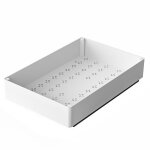 Rail kit tiroir coulissant 42x29x10 cm blanc