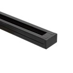 Rail monophasé pc 2 mètres pour spots led noir Rail monophasé pc 2 mètres pour spots led noir