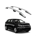 Rails de toit barres set cross rail turtle crown pour peugeot 3008 all 2017 2018 2019 2020 2021 2022 ...