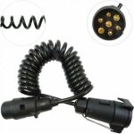 Rallonge remorque 7 broches 2m spirale câble dextension pour caravane camion rv voiture et porte - vélos ... Rallonge remorque 7 broches 2m spirale câble dextension pour caravane camion rv voiture et porte - vélos ...