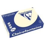 Ramette papier a4 ivoire 160g clairefontaine 250 feuilles
