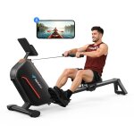 Nouveau rameur lectromagntique merach pour lt cran lcd led intgre compatible app 16 niveaux de ...