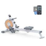 Rameur dappartement ? merach - 16 niveaux de rsistance magntique - max 160 kg - cran lcd - compatible ...