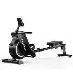 Rameur dappartement magn�tique - avec lcd console et 16 niveaux de r�sistance - capacit� maximale 120kg ...