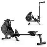 Rameur dappartement pliable zipro move r�sistance air - magn�tique 8 niveaux fitness & cardio max 100kg ...