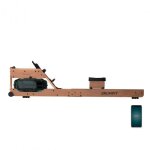 Rameur  rsistance  leau - drumfit - rower 20000 neptuno - bois - rservoir 13l - cran lcd