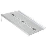 Rampe de chargement homcom rampe daccès pour fauteuil roulant pliable antidérapante capacité de chargement ... Rampe de chargement homcom rampe daccès pour fauteuil roulant pliable antidérapante capacité de chargement ...