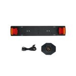 Rampe eclairage bluetooth led pour remorque 78x14cm prise 7 broches