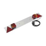 Rampe de feux galvanise 1m ? clairage scuris pour remorque