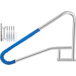 Rampe de piscine - duoku - 1397 x 812 cm - acier inoxydable 304 - antirouille - 115 kg