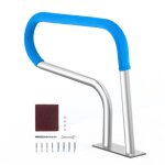 Rampe de piscine - duoku - 32 x 23 pouces - acier inoxydable - int�rieur / ext�rieur - garde - corps ...
