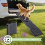Rampe pliable pour chiens 158x44 cm antid�rapante charge maximale 110 kg convient pour voiture et canap� ...