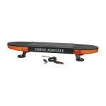 Rampe de signalisation led 12 / 24v 100cm magnétique rechargeable Rampe de signalisation led 12 / 24v 100cm magnétique rechargeable
