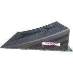 Rampe de skate - rampage - single mini - noir - 50 kg - plastique Rampe de skate - rampage - single mini - noir - 50 kg - plastique