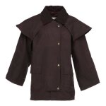 Impermable 3 / 4 australien dquitation - randols - adulte - brun