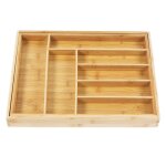 Range - couverts - greenblue - gb379 - bambou - extensible - 7 compartiments