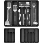 Range couverts pour tiroir cuisinerangement extensible et ajustablepour