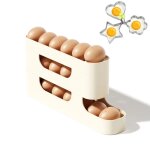 Range oeuf distributeur à 3 étages détachable pour réfrigérateur boite a oeufs roulant automatique pour ... Range oeuf distributeur à 3 étages détachable pour réfrigérateur boite a oeufs roulant automatique pour ...