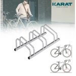 Range - v�los pour 3 v�los ? installation murale ou au sol ? finition argent�e