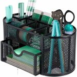 Rangement bureau organisateur m�tal grillag� organiseur de bureau / pot a crayon / accessoire bureau ...