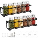 Rangement epices cuisine Étagère Épices en métal sans percage range Épices murale cuisine porte Épices ... Rangement epices cuisine Étagère Épices en métal sans percage range Épices murale cuisine porte Épices ...