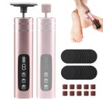 R�pe �lectrique callosit�s : rechargeable lime interchangeable 9 vitesses (or rose)