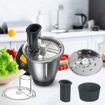 R�pe � l�gumes �lectrique sans bpa trancheuse � fromage en acier inoxydable 304 adapt�e � la d�coupe ...