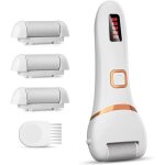R�pe � pieds electrique outil p�dicure r�peuse 2 vitesses avec 3 rouleaux de remplacement lime �tanche ...