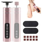 Rapeuse pieds Électrique ponceuse pied 9 vitesses réglables râpe electrique pieds puissante kit manucure ... Rapeuse pieds Électrique ponceuse pied 9 vitesses réglables râpe electrique pieds puissante kit manucure ...